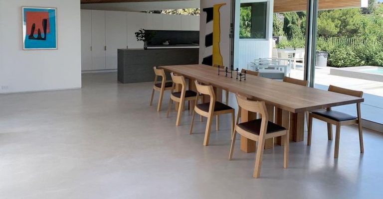 concrete floor